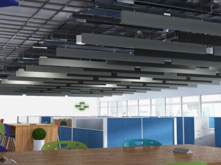 Are Acoustic Clouds the Best Solution for Office Noise