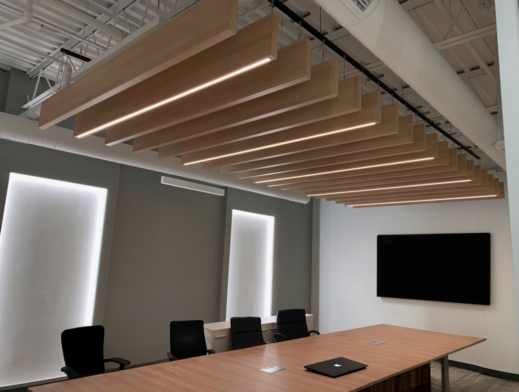 HR Downloads LED Ceiling Beams Ceiling Baffles Ceiling Blades Illuminated Ceiling Beams Ceiling Beams Wood Ceilings Wood Panels Ceiling Panels Laminate Ceiling Beams Boardroom