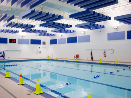 Altispace Acoustic Fins Bravewave Pool Acoustic Ceiling Fins Acoustic Panels Acoustic Shapes Acoustic Wall Panels Acoustic Baffles
